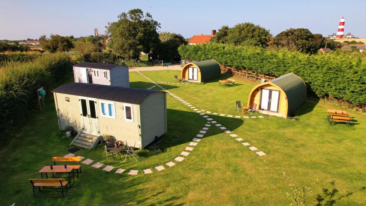 Campsite Lanterns Shepherds Huts & Glamping Happisburgh