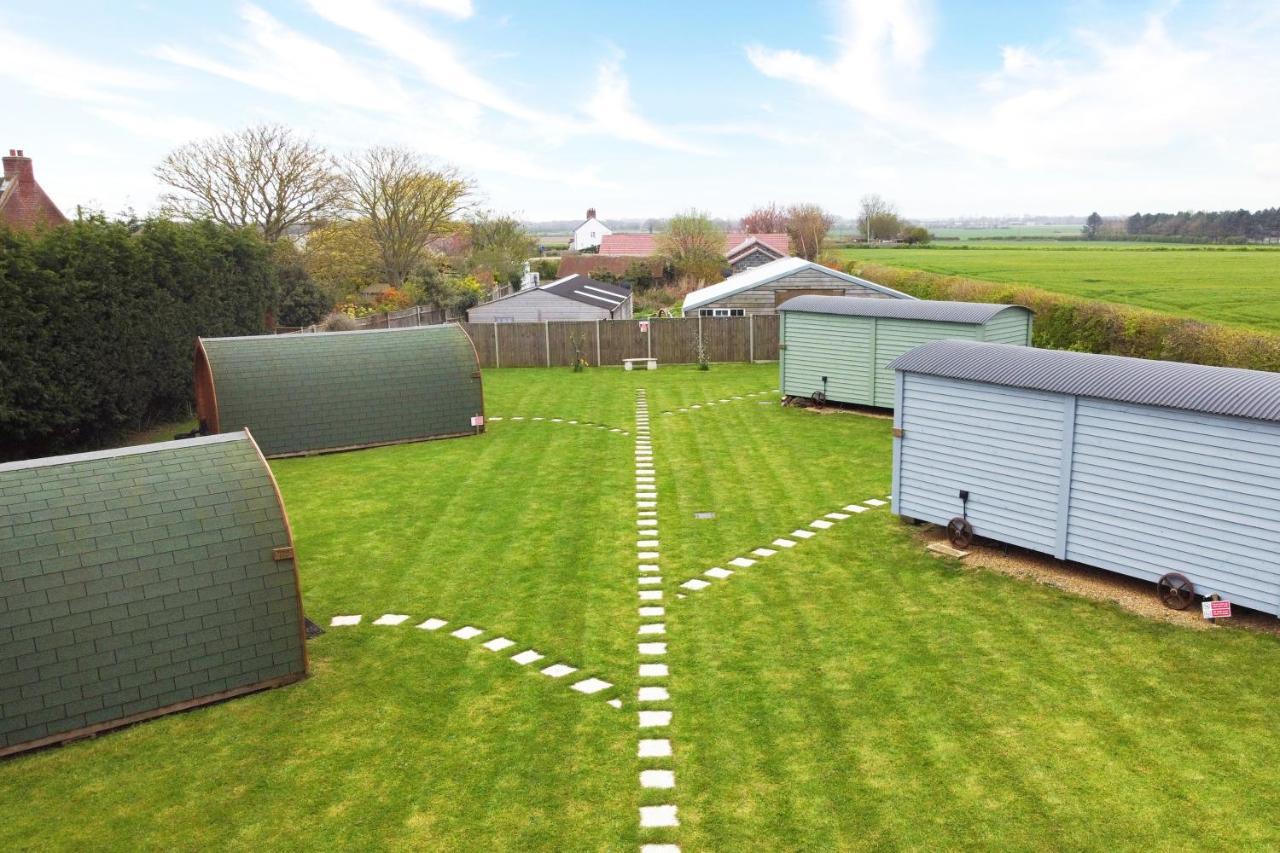 Campsite Lanterns Shepherds Huts & Glamping